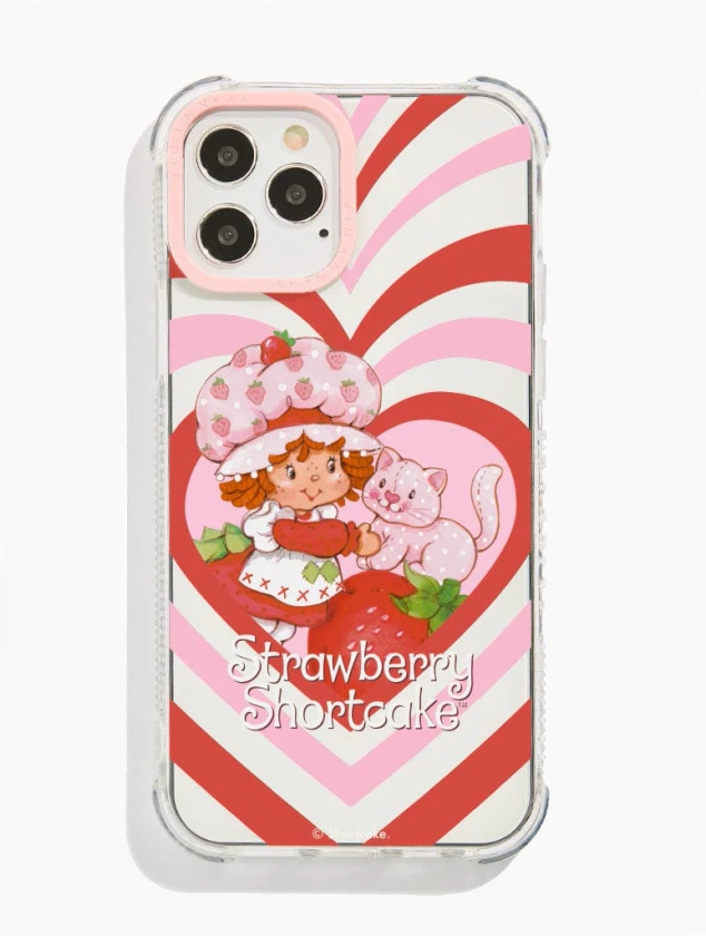 Strawberry Shortcake x Skinnydip Heart Shock iPhone Case