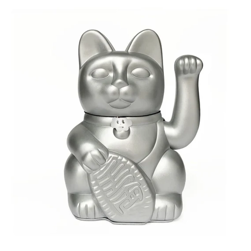 Lucky Cat Wellcome Manekineko Fortune Gift 3 Sizes L-M-S Japanese Tradition Colour: Silver - Etsy Australia
