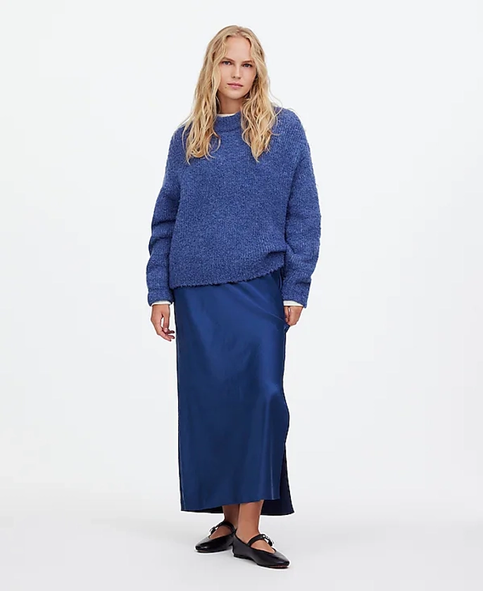 Satin Maxi Slip Skirt | Madewell