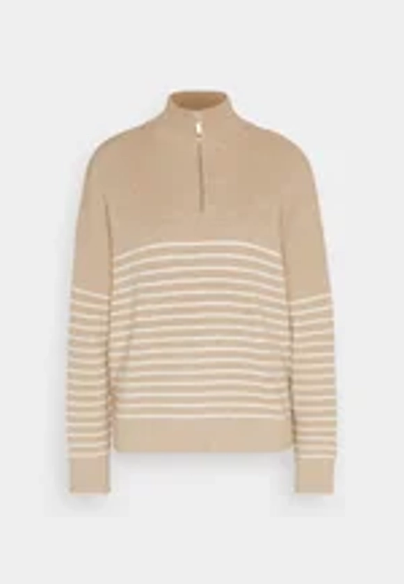 Pullover - mottled beige/off white