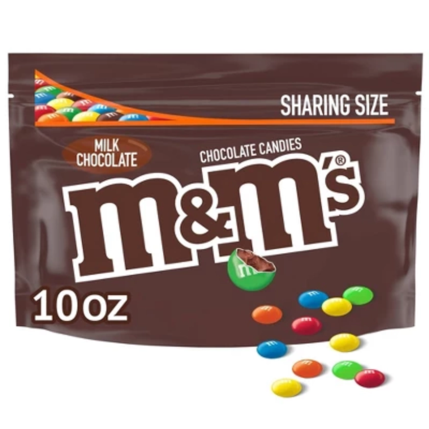 M&M's Milk Chocolate Candy - Sharing Size - 10oz