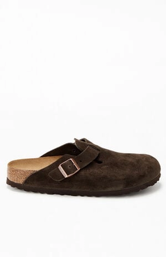 Birkenstock Women's Boston Soft Footbed Clog Mocha | PacSun