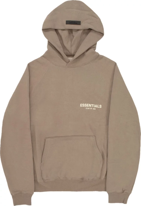 Buy Fear of God Essentials Essentials Hoodie 'Desert Taupe' - 192BT212056F | GOAT