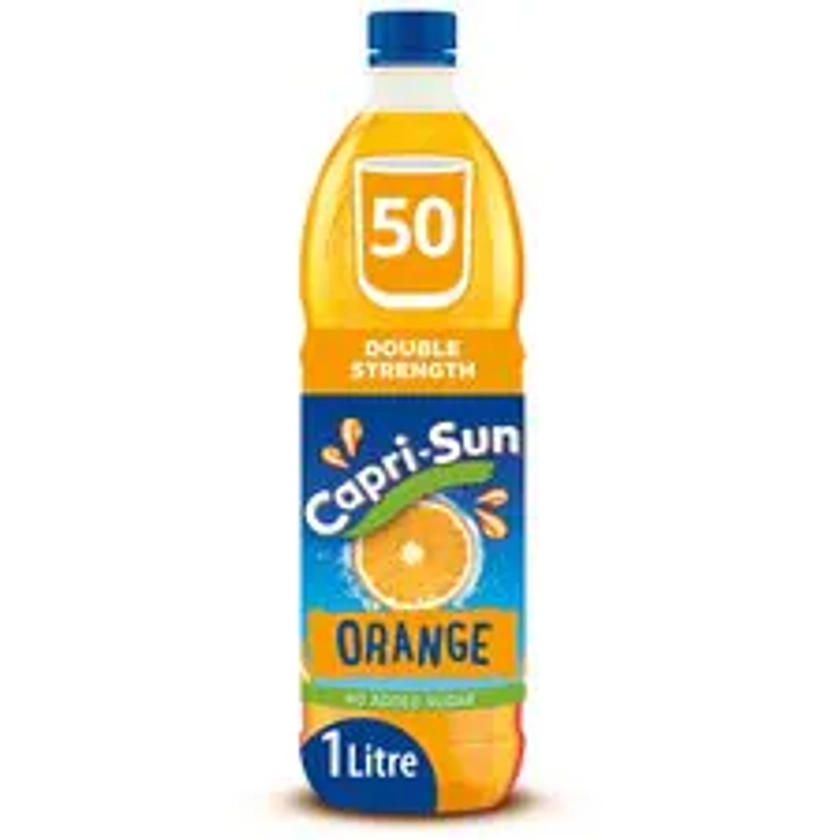 Capri-Sun Double Strength Orange Multivitamin Squash 1L