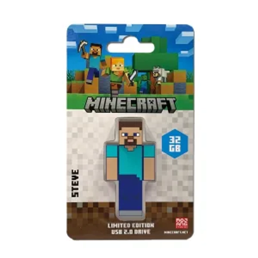 Minecraft Limited Edition USB 2.0 USB Drive 32GB - Steve