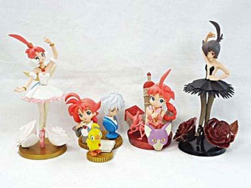 Princess Tutu Mini Figure Completed Set Of 4 Bandai Capsule Toy Gashapon 2003