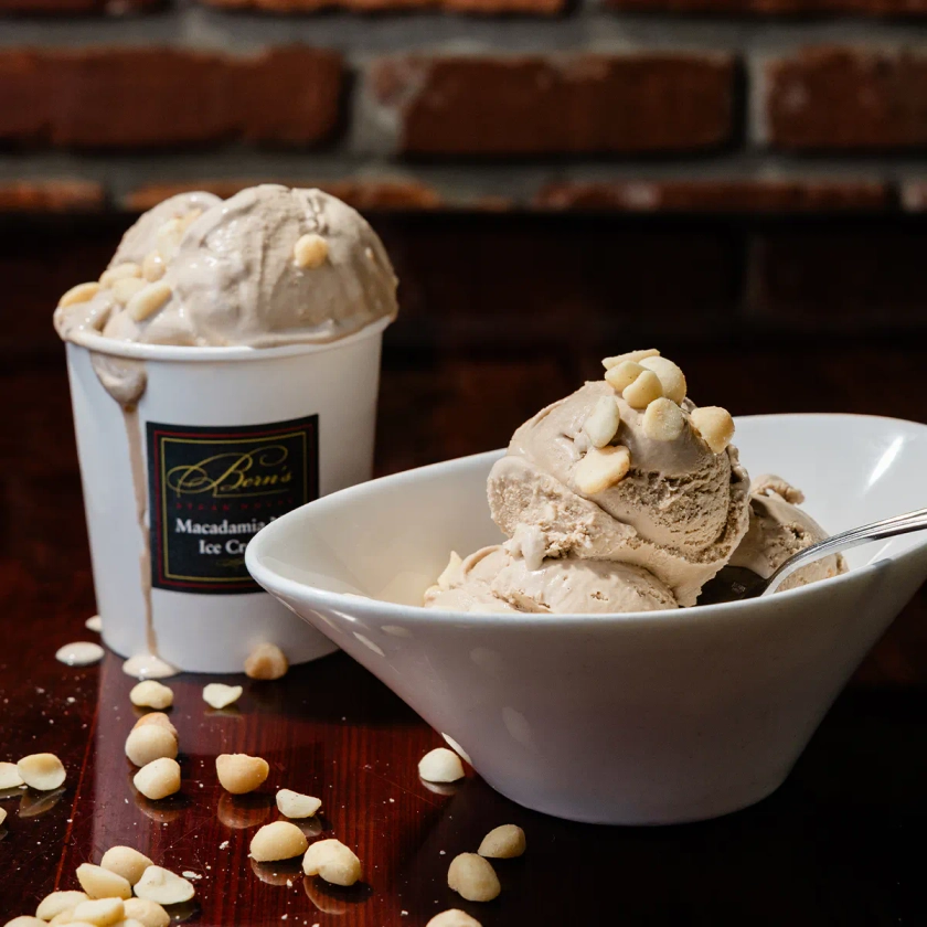 Macadamia Nut Ice Cream by Bern's Steak House | Goldbelly