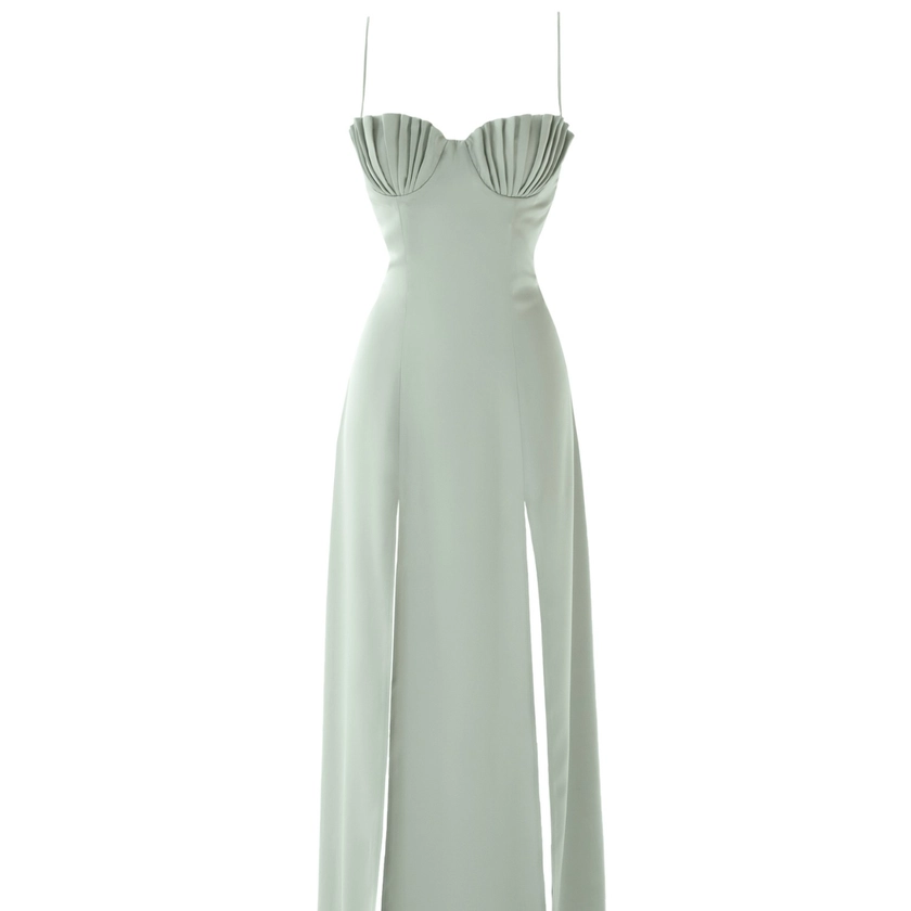 Mint Mermaid Dress by La Musa