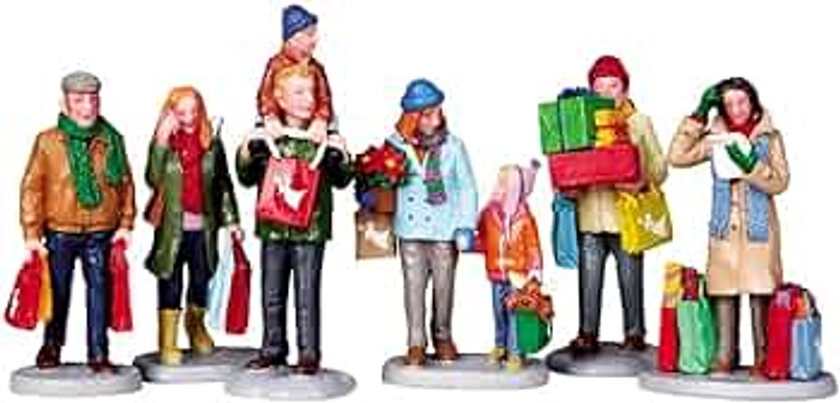 Lemax Holiday Shoppers, Set of 6#92683