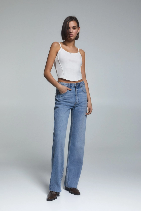 Jeans droits pour femme | Jean Straight Femme | Pull&Bear