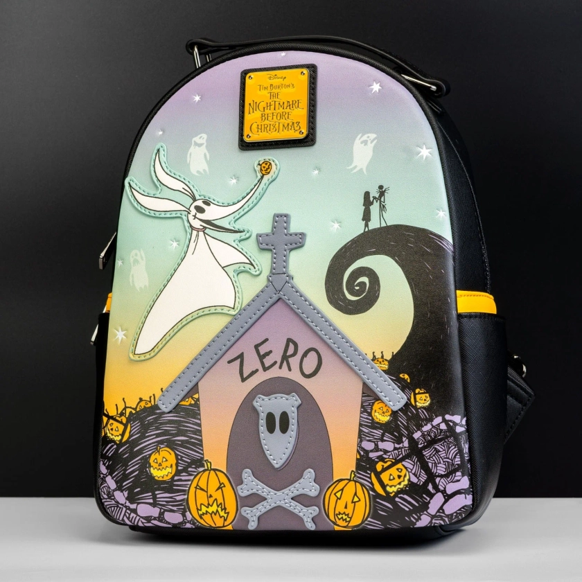 Loungefly x The Nightmare Before Christmas Zero Graveyard Mini Backpack