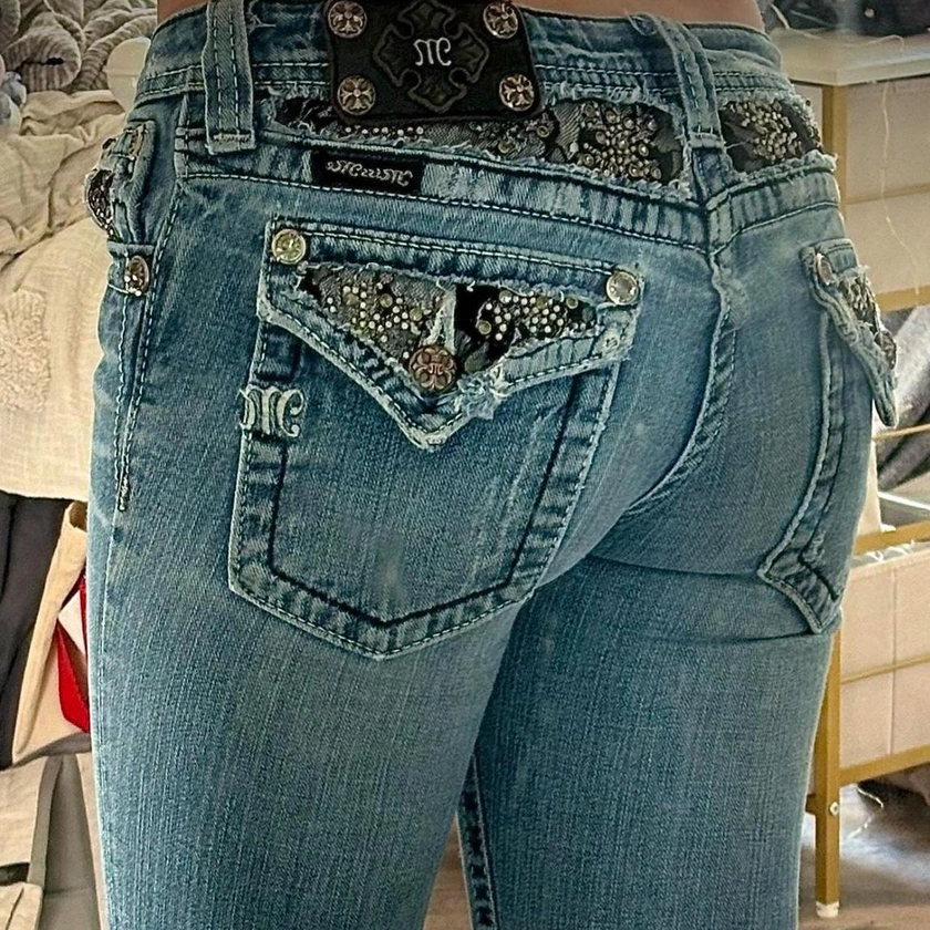 🖤 Miss Me Bootcut Jeans 🖤 Size: Miss Me 14 Super...