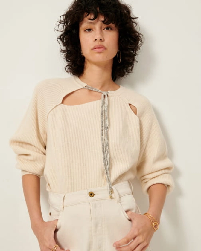 MARCIA Fleur de Sel | Sweater | SESSÙN Official website