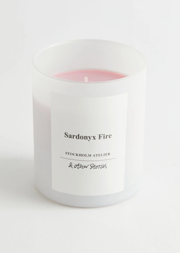 Sardonyx Fire Scented Candle - Sardonyx Fire - & Other Stories