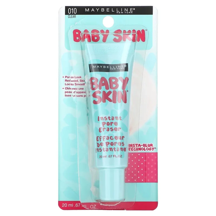 Baby Skin, Instant Pore Eraser, 010 Clear, 0.67 fl oz (20 ml)