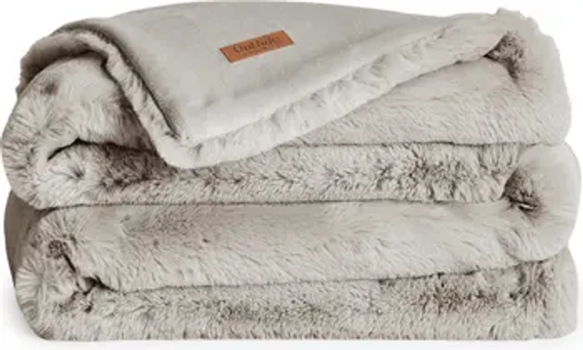 UnHide The Marshmallow 2.0 Medium Faux Fur Throw Blanket | Nordstrom