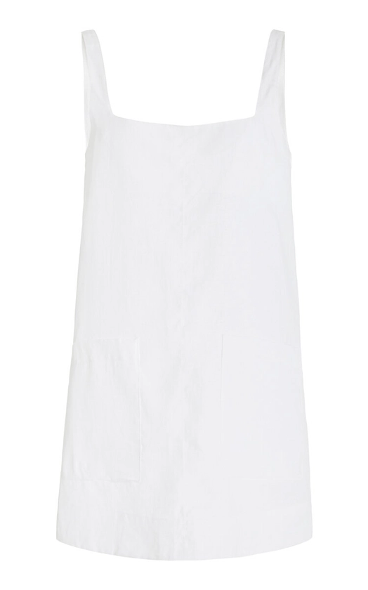 Delphi Organic Linen Mini Dress