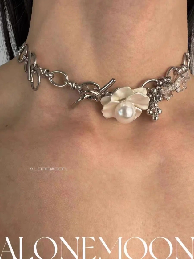 Pearl Flower Necklace/Bracelet