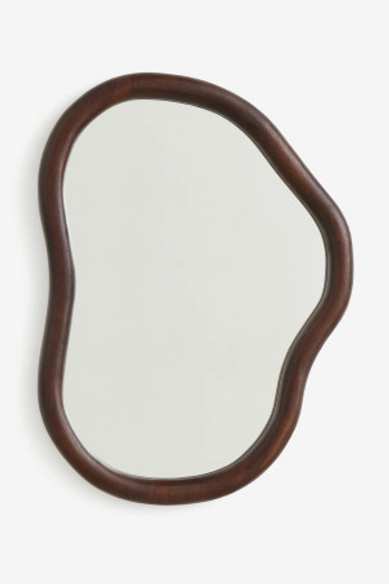 Miroir asymétrique - Beige clair - Home All | H&M FR