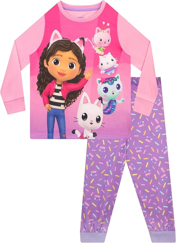 DreamWorks Girls' Pajamas Gabbys Dollhouse