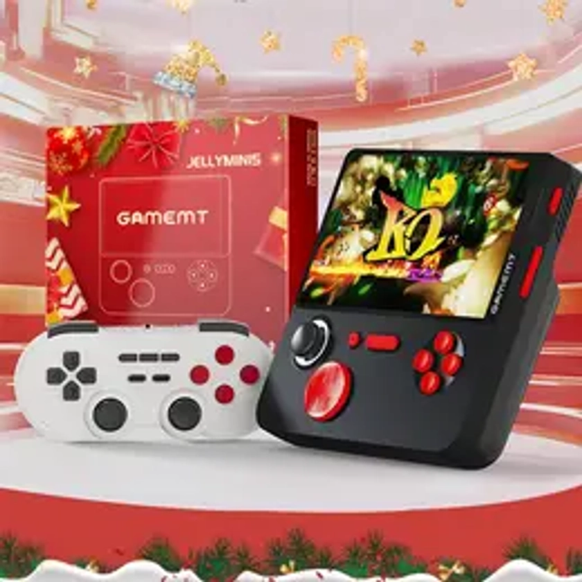 5 Inch HD Screen Handheld Game Console, 1 Count Rechargeable Portable Game Console with 32/64G Games, Birthday Gift for Boys & Girls