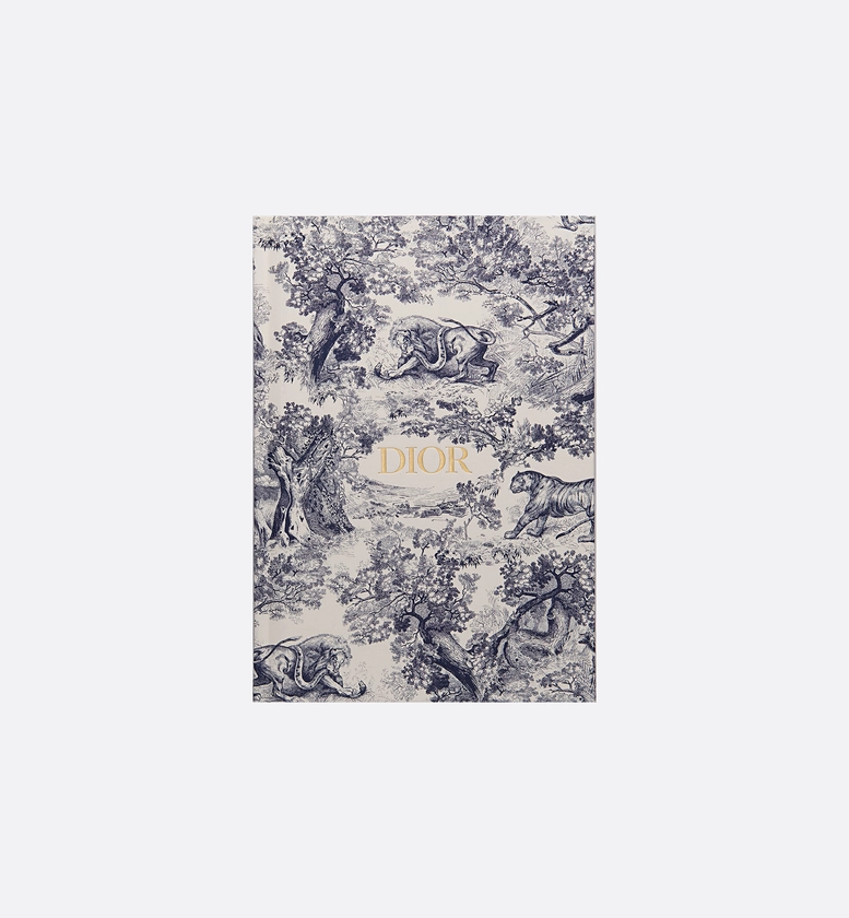 Carnet Toile de Jouy, bleu | DIOR