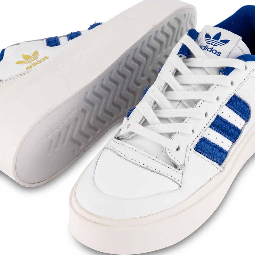 adidas Originals Forum Bonega Womens White/Team Royal Blue/Gold | Hype DC