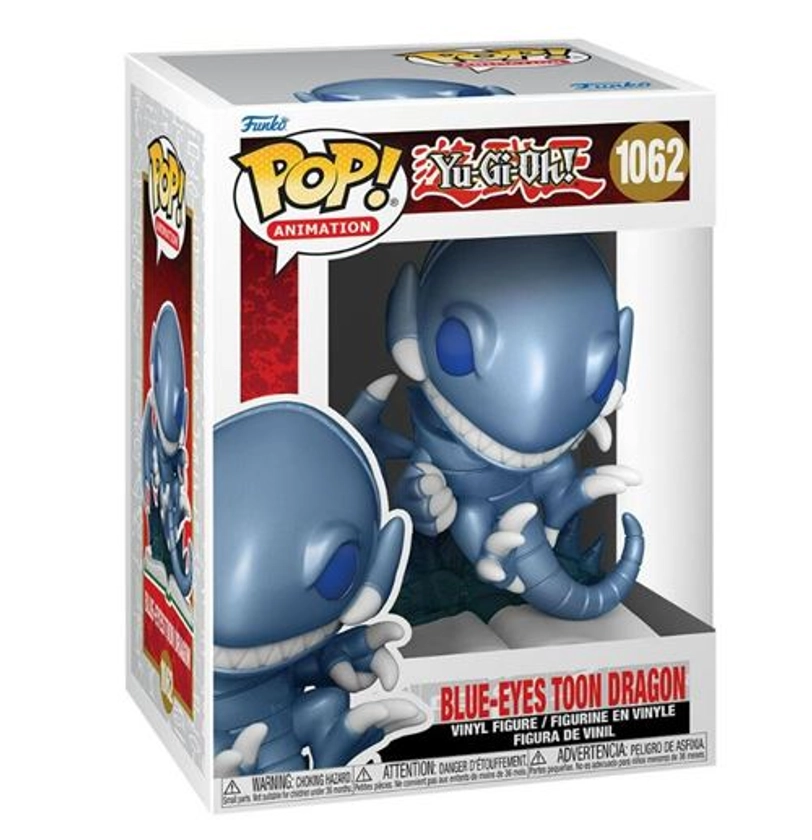 Figurine Funko Pop Animation Yu-Gi-Oh Blue Eyes Toon Dragon