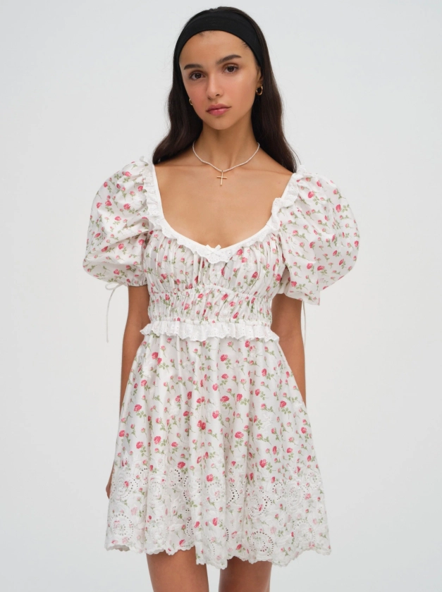 Jackson Mini Dress — White
