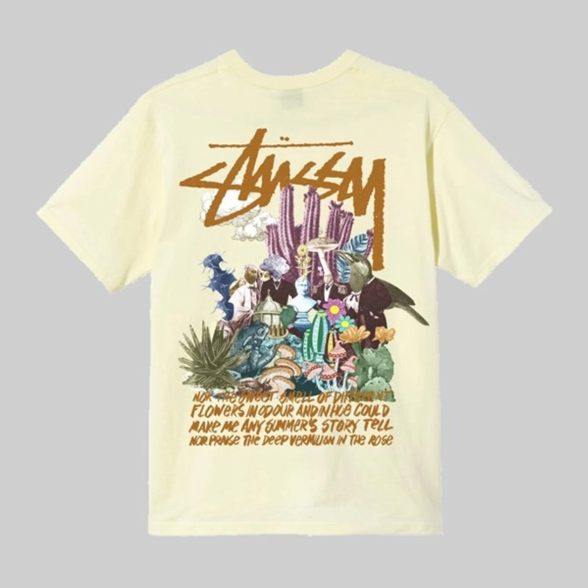 STUSSY PSYCHEDELIC SS T-SHIRT YELLOW | Stussy Tees