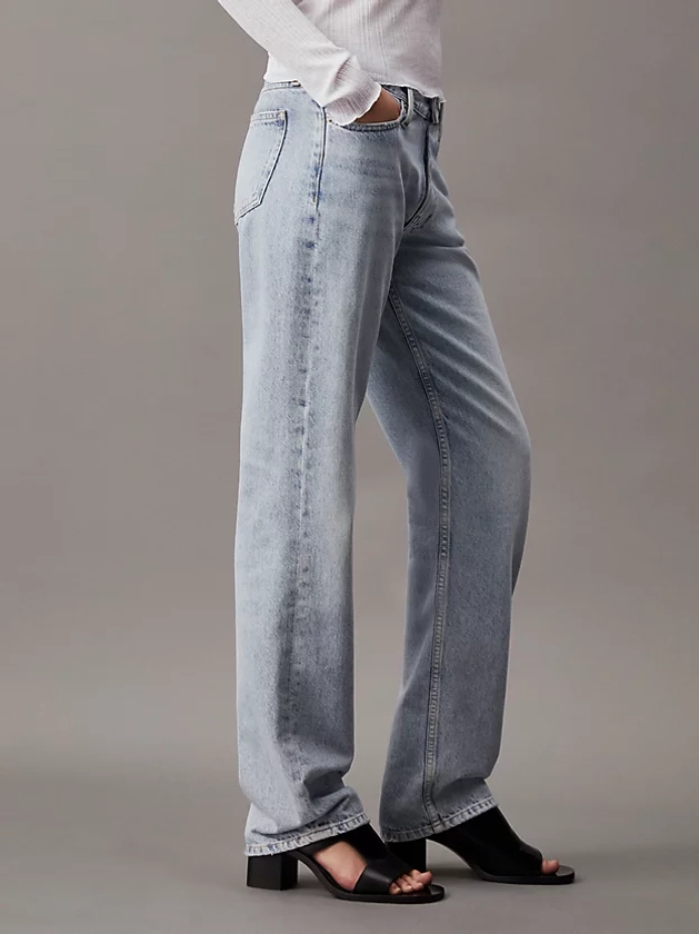 Low Rise Straight Jeans Calvin Klein® | J20J2233021AA