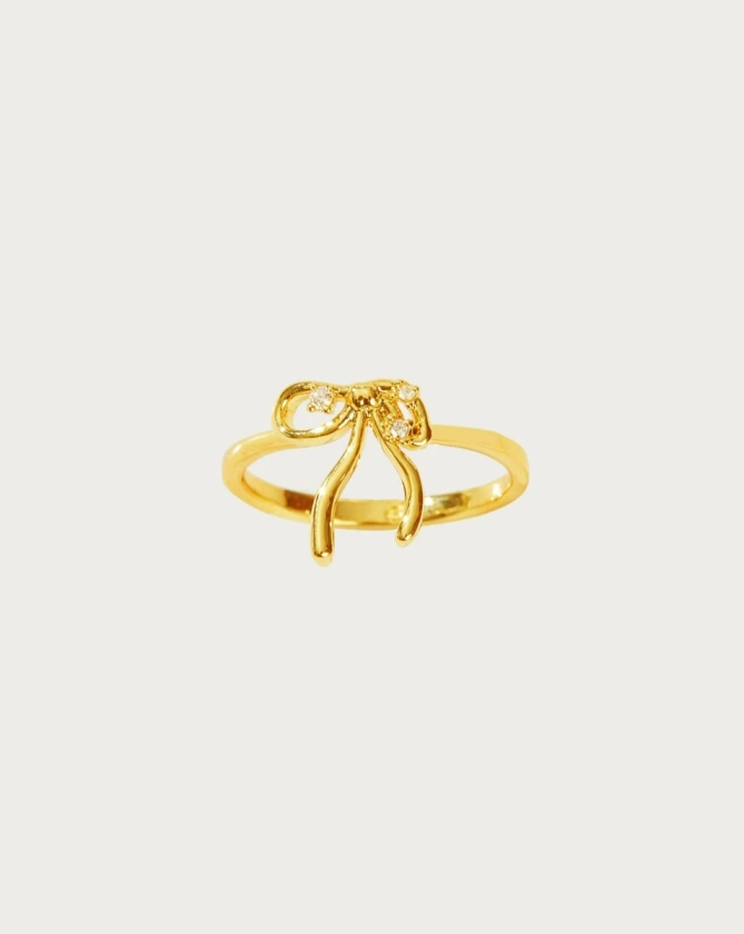 The Miffy Bague in Gold | En Route Jewelry | En Route Jewelry
