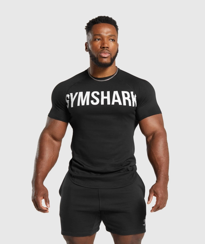 Gymshark Impact Muscle T-Shirt - Black