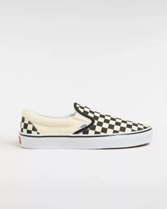 Chaussures Checkerboard Classic Slip-On | Noir, Blanc | Vans
