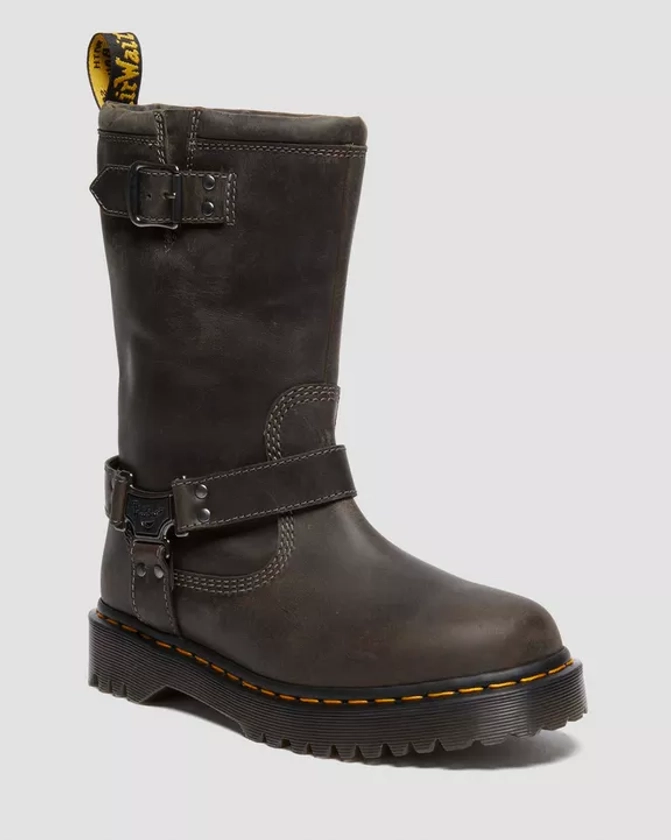 DR MARTENS Biker boots montantes Anistone Hi en cuir