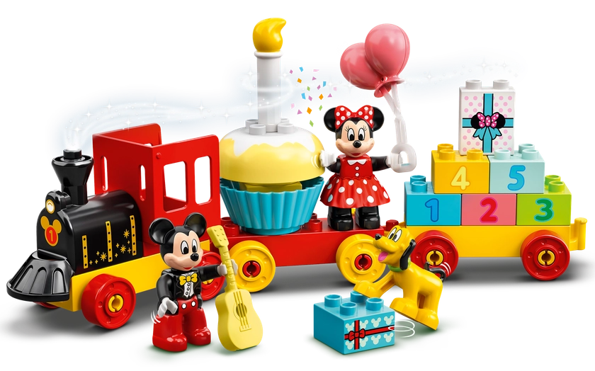 Mickey & Minnie Birthday Train 10941 | Disney™ | Buy online at the Official LEGO® Shop GB 
