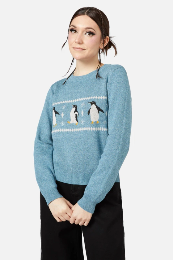 Penguin Argyle Knit