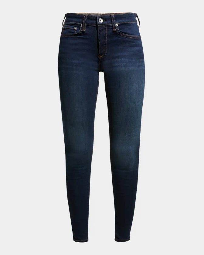 Rag & Bone Cate Mid-Rise Skinny Ankle Jeans