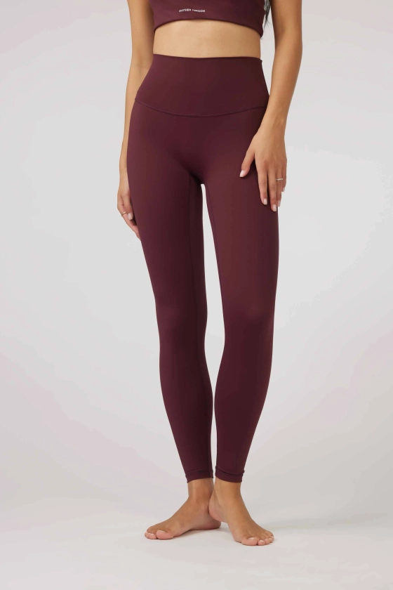 SECOND SKIN LEGGING - MERLOT