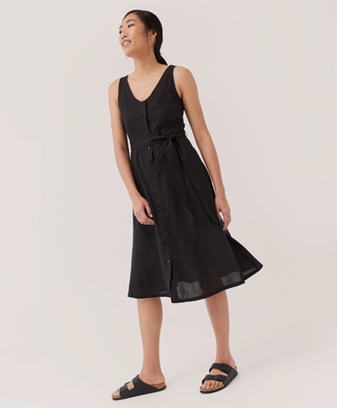 Women’s The Harbour Midi Dress made with Organic Cotton | Pact