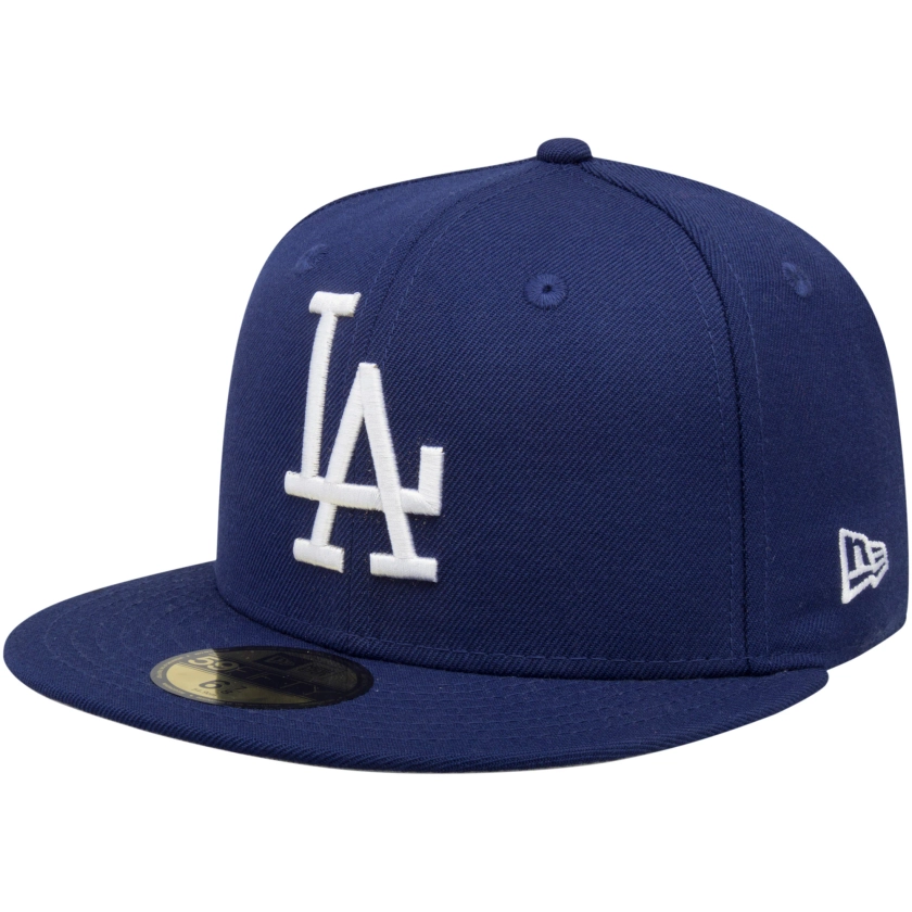 Men's Los Angeles Dodgers New Era Navy Cooperstown Collection Wool 59FIFTY Fitted Hat