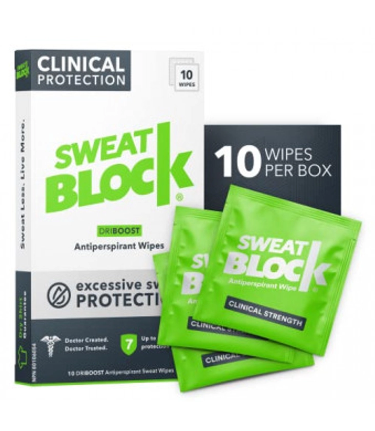 SweatBlock Clinical Strength DRIBOOST Antiperspirant