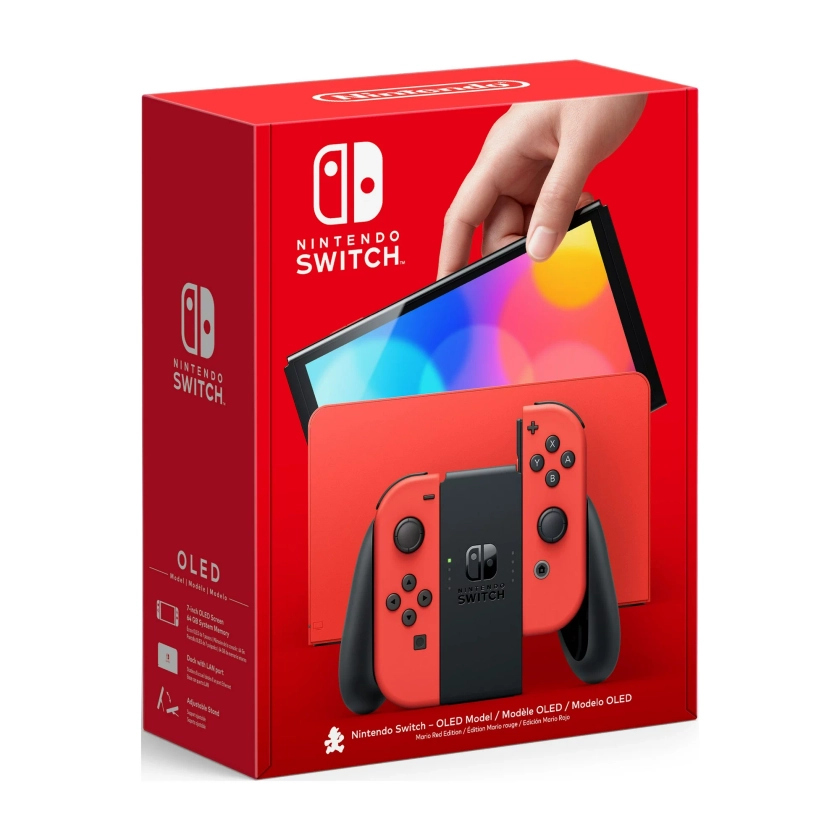 Nintendo Switch - OLED Model: Mario Red Edition