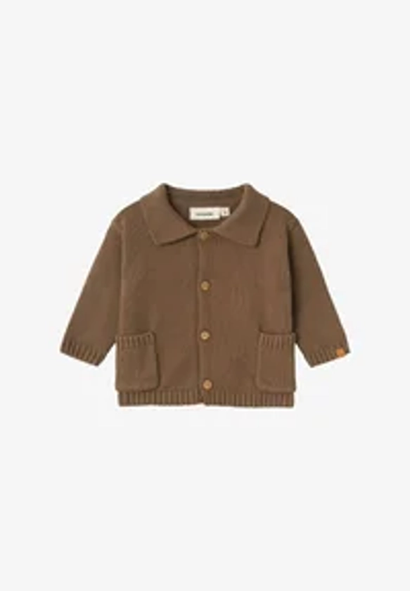 Lil' Atelier LANGARM - Gilet - shitake/marron - ZALANDO.FR