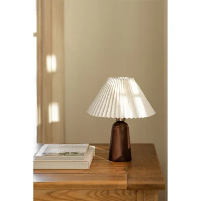 Lampe de table en bois Jeremaia