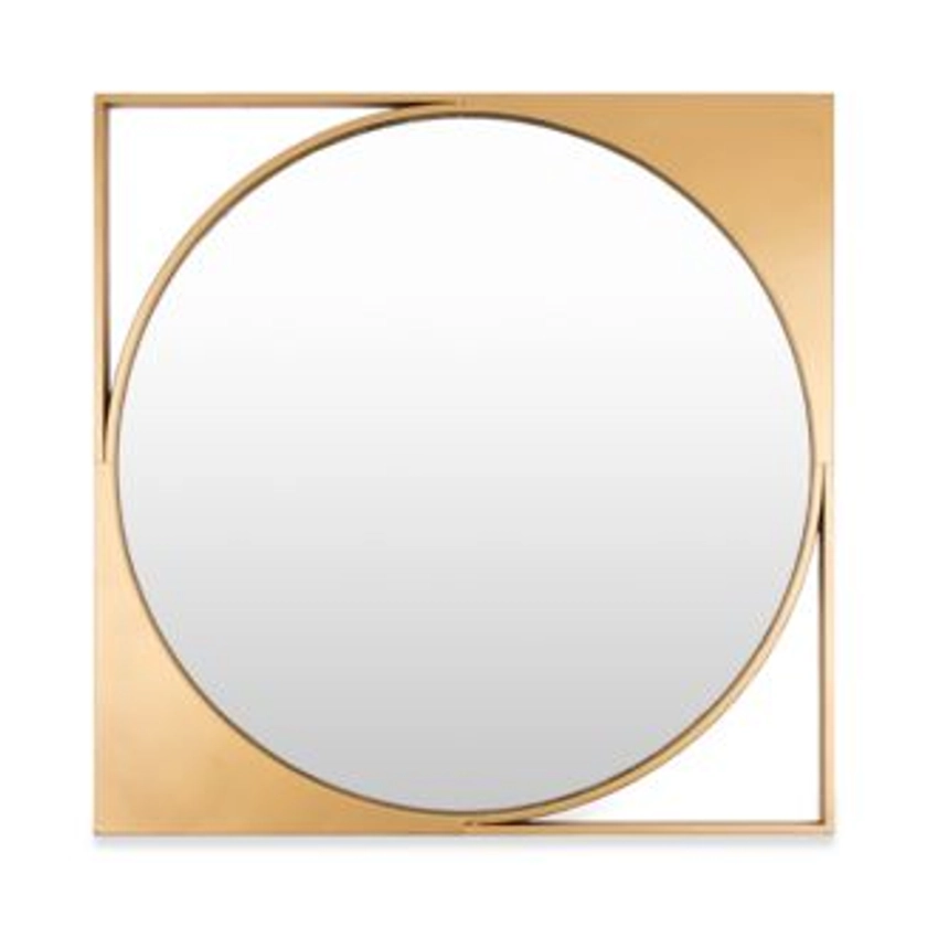 Surya Bauhaus Mirror, 30" x 30"