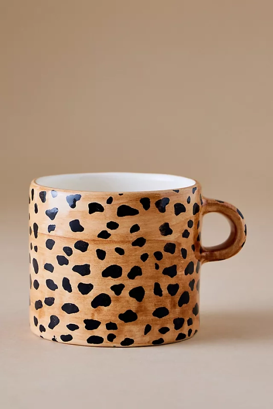 Anna + Nina Leopard Mug | Anthropologie UK