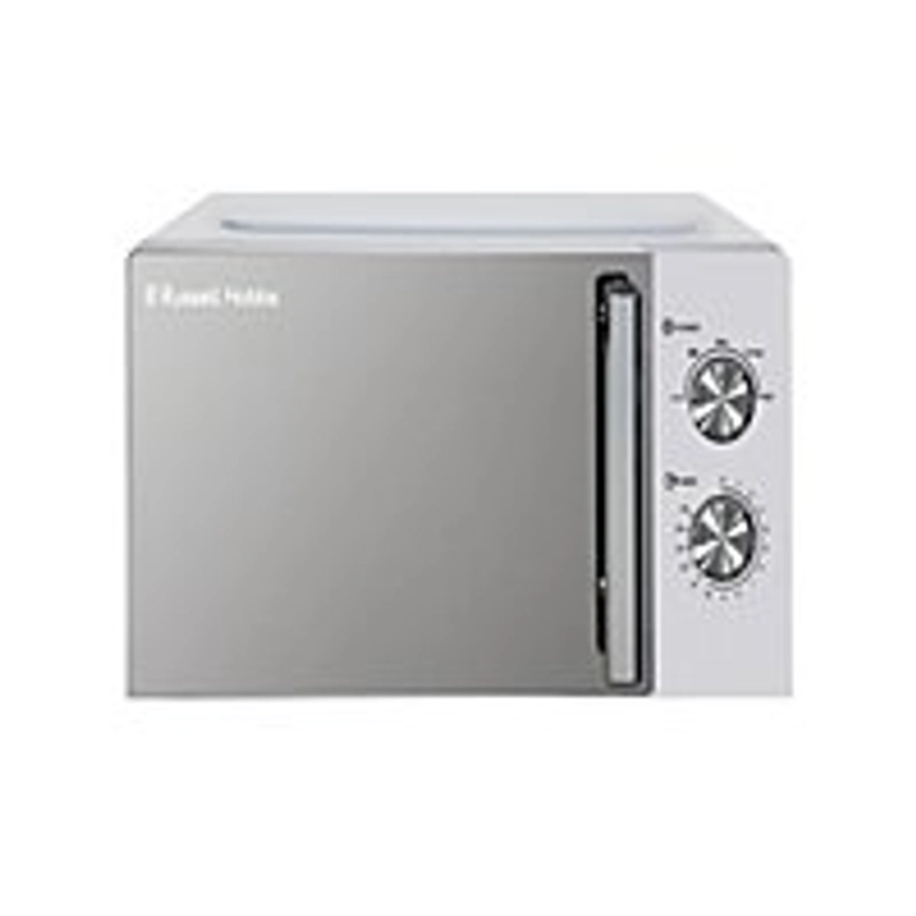 Russell Hobbs RHMM719S Compact, Manual Microwave 17L, Silver