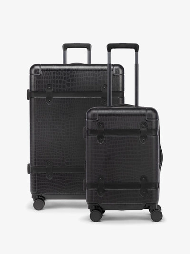 Trnk 2-Piece Luggage Set in Trnk black | CALPAK