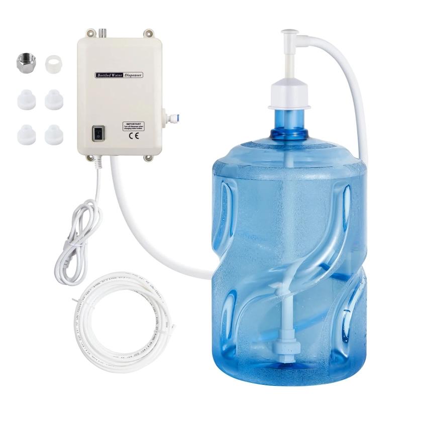 SKYSHALO 5 Gallon Bottled Water Dispenser Pump System Water Dispensing Jug Pump